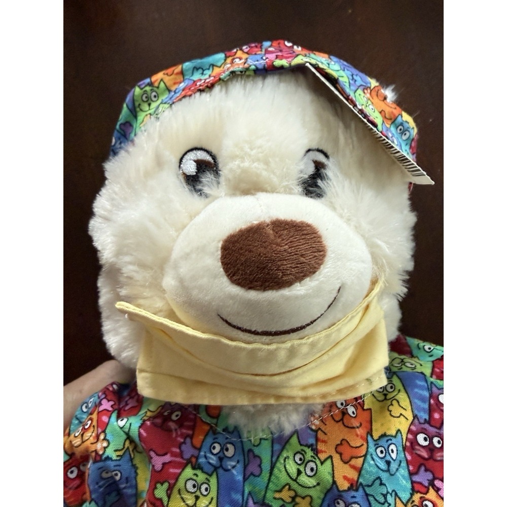 Build-A-Bear Workshop Plush White Teddy Bear - Pediatric Nurse/Doctor/Healthcare